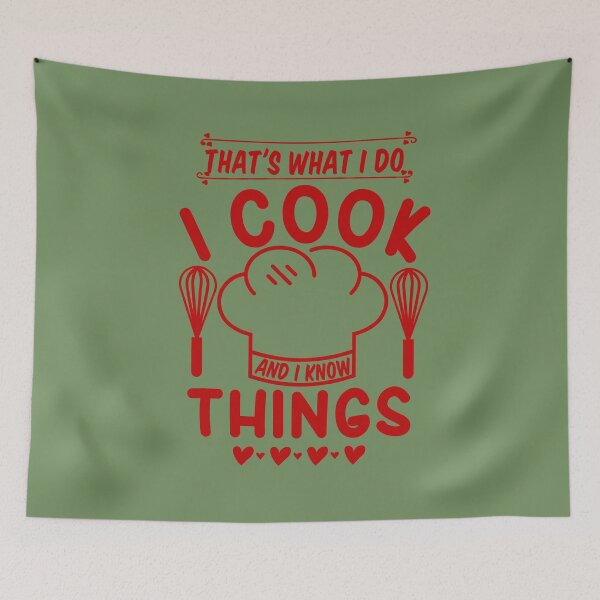 Item preview, Thats What I Do I Cook And I Know Things designed and sold by aoichan3939.