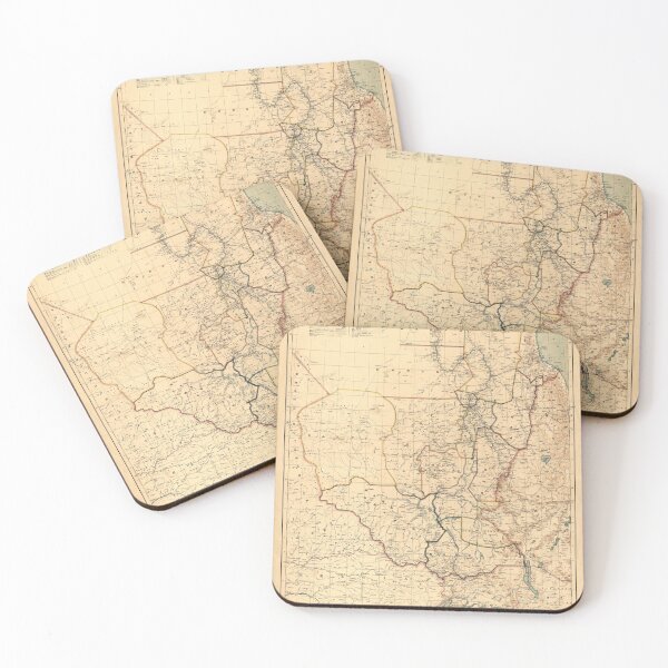 Item preview, The Anglo-Egyptian Sudan Map (1914) designed and sold by allhistory.