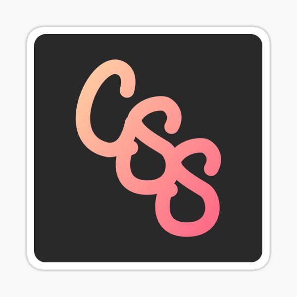 CSS Logo Sticker