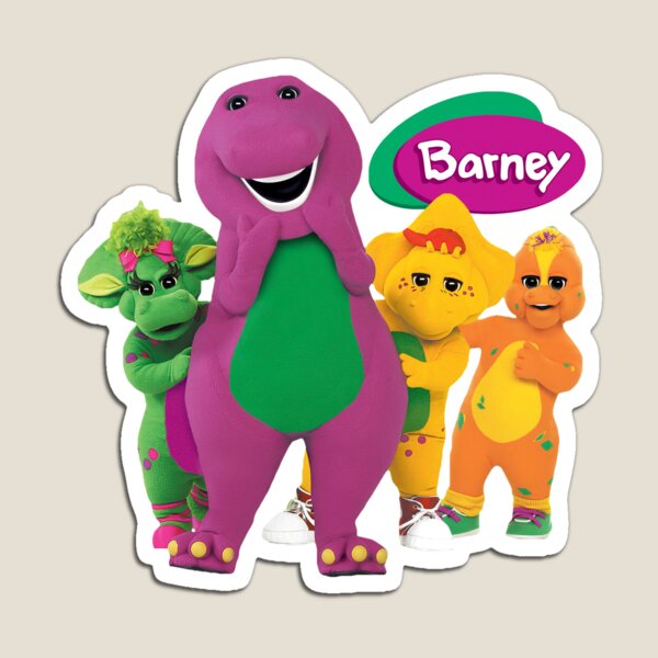 Barney The Dinosaur Magnets | Redbubble