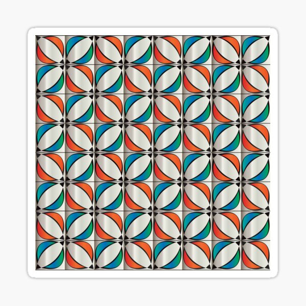 Item preview, decorative colorful illustration pattern designed and sold by ErhanArt.