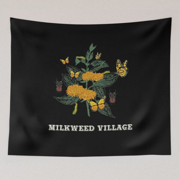 Item preview, Gift for Monarch Butterfly Lovers Plant Milkweed Village  designed and sold by Rzelemenz.