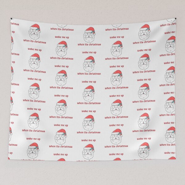 Item preview, Wake me up when its Christmas designed and sold by Artsy Corner.