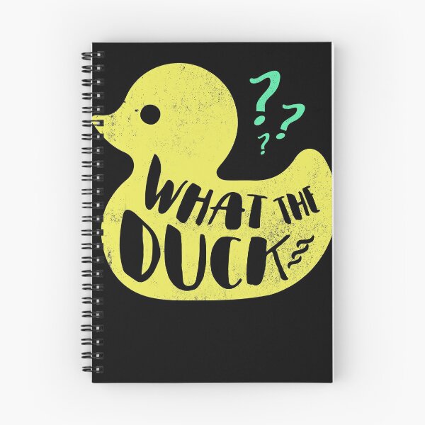 Item preview, WHAT THE DUCK ?! - Funny saying duck designed and sold by ChrisFeil.