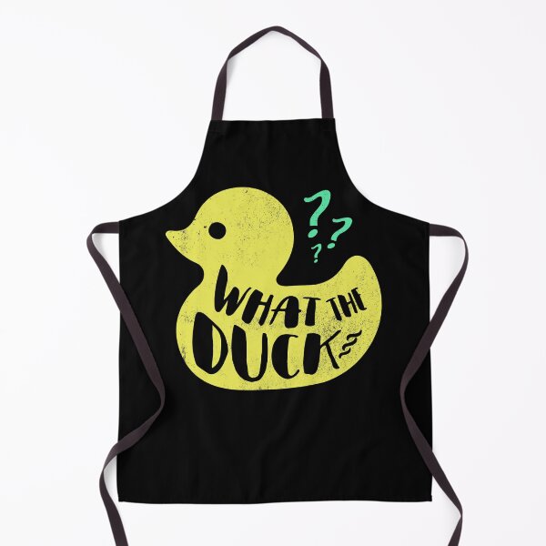 Item preview, WHAT THE DUCK ?! - Funny saying duck designed and sold by ChrisFeil.