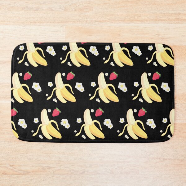 Item preview, Strawberry Banana (black) designed and sold by ibyrd-7.