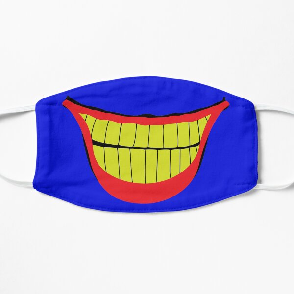 blue meanie Flat Mask