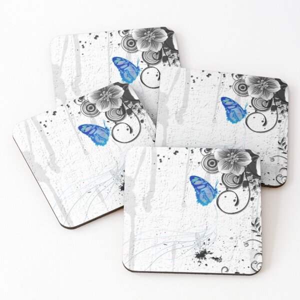 Item preview,  gorgeous blue butterfly in flowers designed and sold by 42youbest.