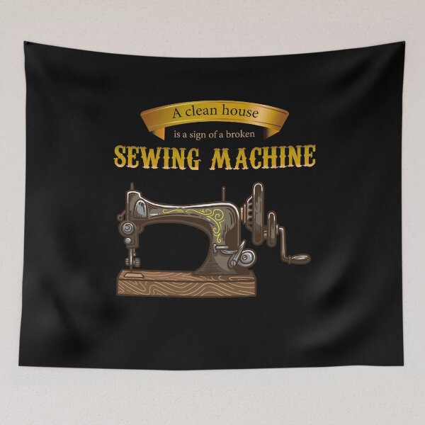 Item preview, Funny Sewing  Gift for Seamstress Quilters Sewingmachine   designed and sold by Rzelemenz.