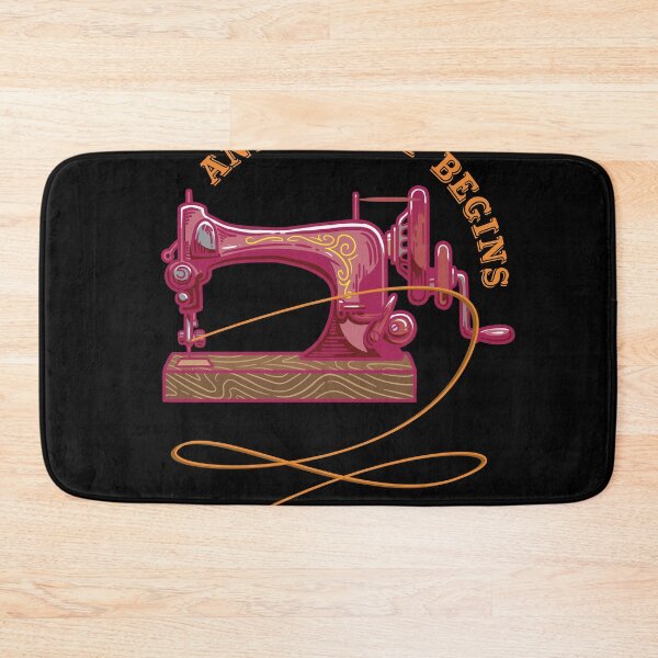 Item preview, Funny Sewing Gift for Seamstress Quilters Sewingmachine   designed and sold by Rzelemenz.