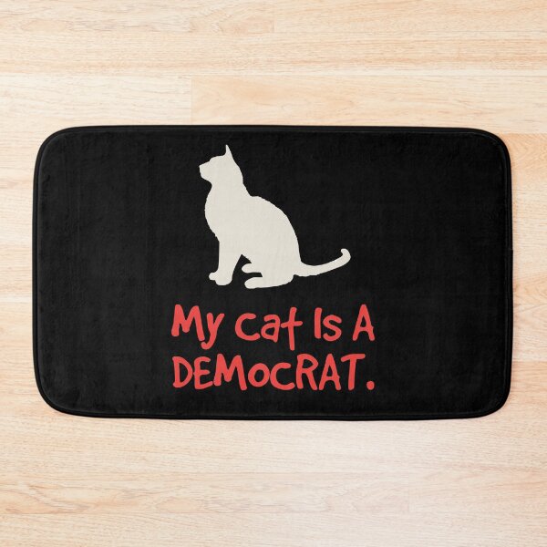 Item preview, My Cat Is A Democrat designed and sold by nananinanana.