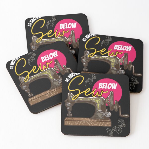 Item preview, Funny Sewing Gift for Seamstress Quilters Sewingmachine   designed and sold by Rzelemenz.