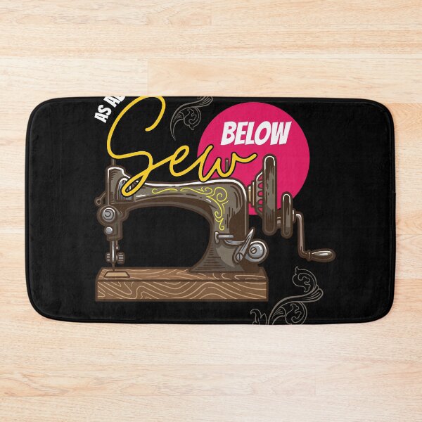 Item preview, Funny Sewing Gift for Seamstress Quilters Sewingmachine   designed and sold by Rzelemenz.
