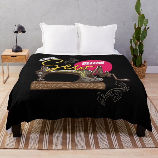 Item preview, Funny Sewing Gift for Seamstress Quilters Sewingmachine   designed and sold by Rzelemenz.