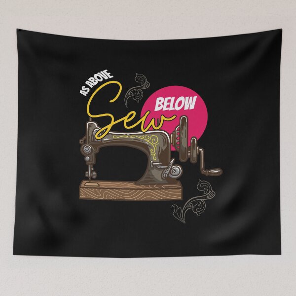 Item preview, Funny Sewing Gift for Seamstress Quilters Sewingmachine   designed and sold by Rzelemenz.