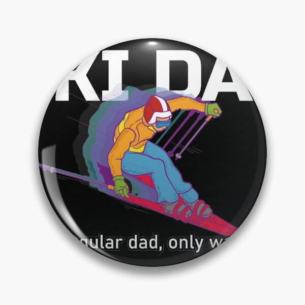 Item preview, Funny Skiing Quote  and Apres Ski Gift For a Ski Dad  designed and sold by Rzelemenz.
