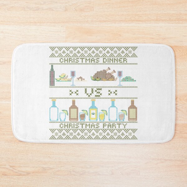 Item preview, CHRISTMAS DINNER VS CHRISTMAS PARTY designed and sold by unikologo.