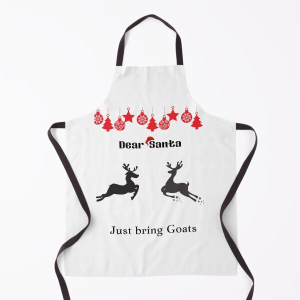 Item preview, Dear Santa just bring Goats,funny Christmas,animal lover designed and sold by piskwi.