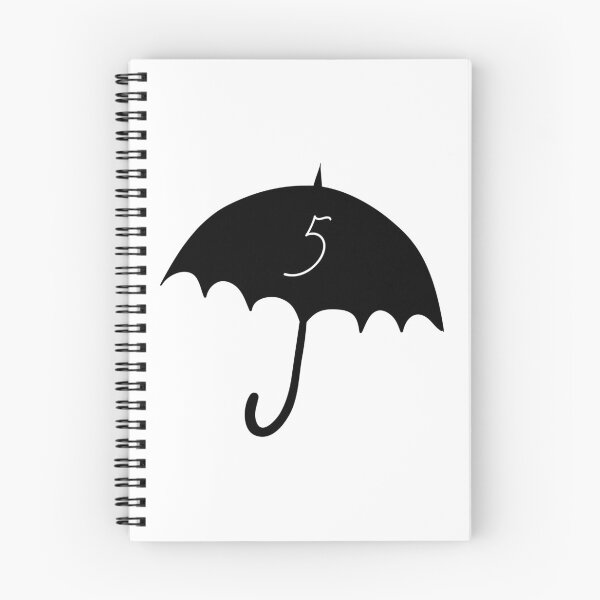 Item preview, Number 5 umbrella tshirt designed and sold by Castore design.