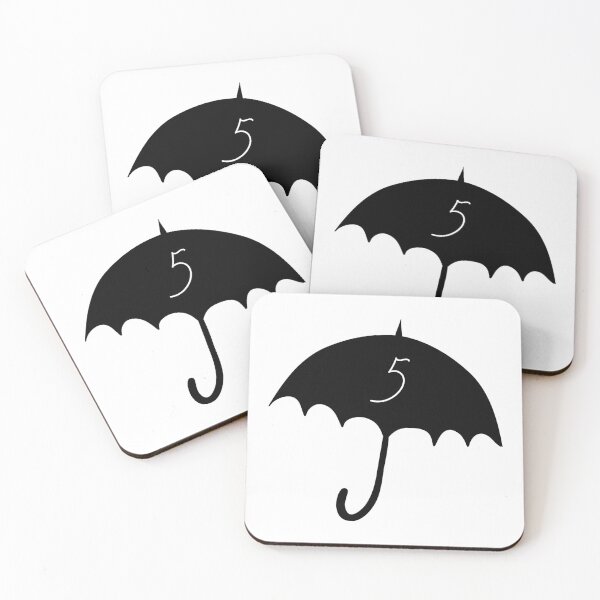 Item preview, Number 5 umbrella tshirt designed and sold by Castore design.