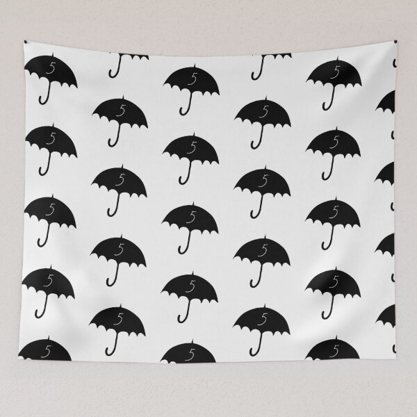 Item preview, Number 5 umbrella tshirt designed and sold by Castore design.