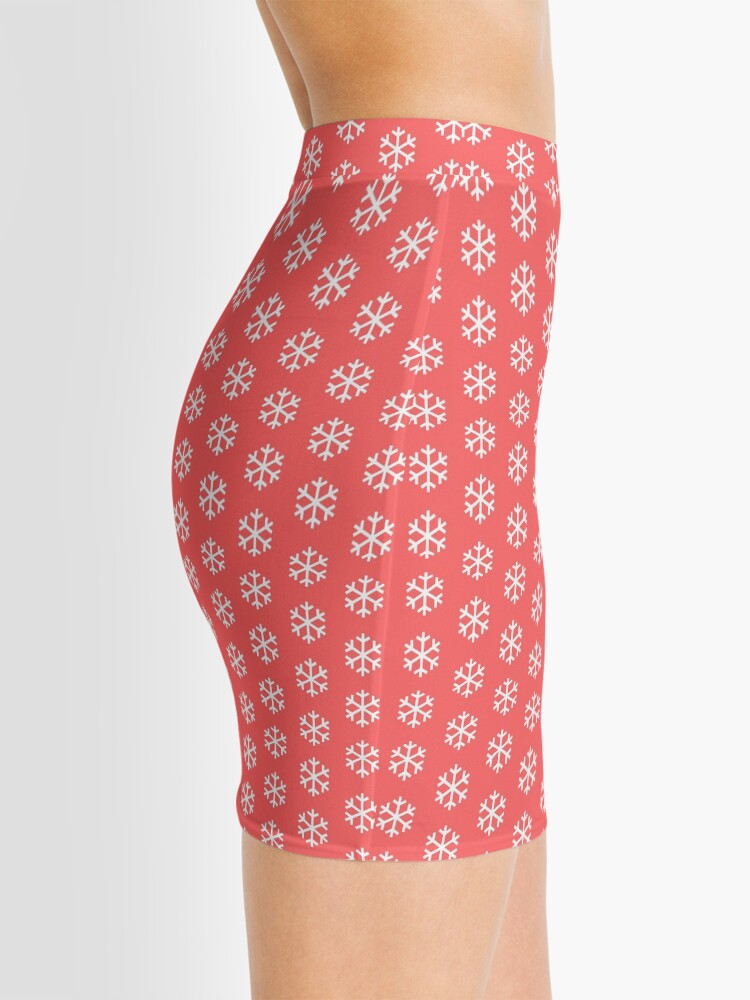 Alternate view of Christmas Snowflake Mini Skirt