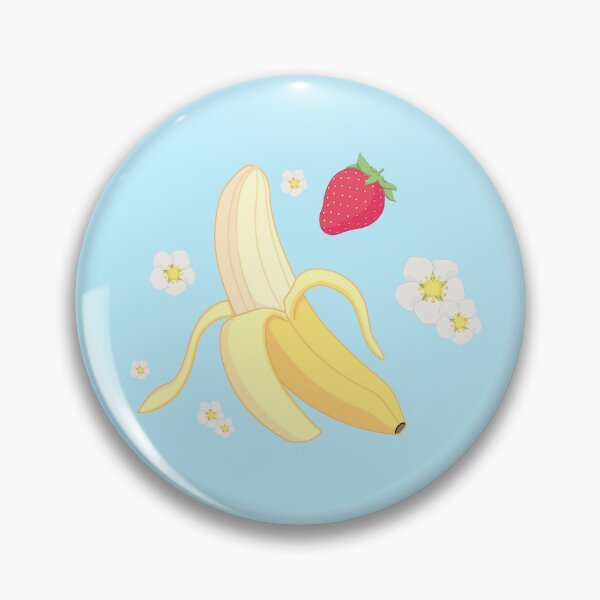 Item preview, Strawberry Banana (blue) designed and sold by ibyrd-7.