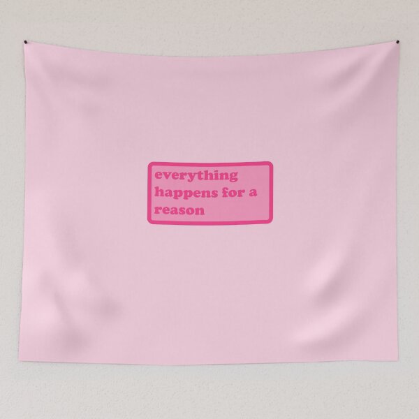 Item preview, everything happens for a reason - y2k motivational quote designed and sold by elizastreet.