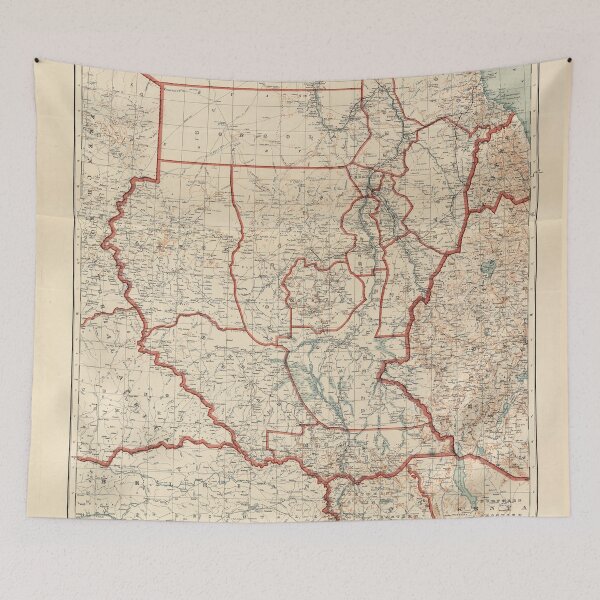 Item preview, The Anglo-Egyptian Sudan Map (1928) designed and sold by allhistory.
