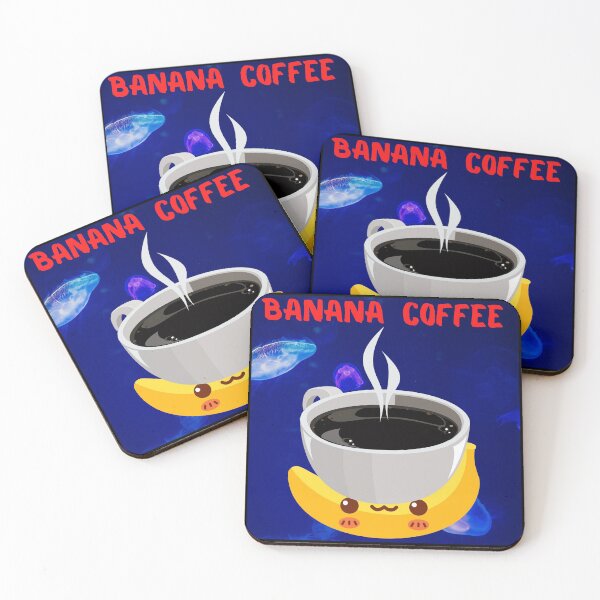 Item preview, Banana Coffee-2 designed and sold by WoodburyLake.