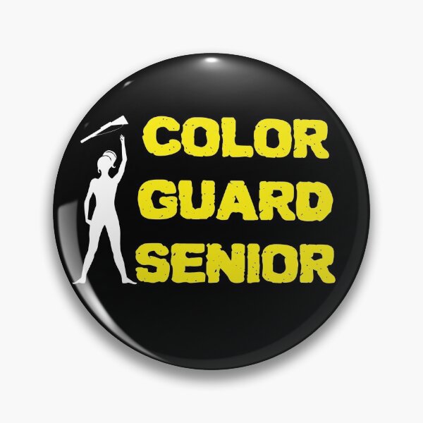 Item preview, Color Guard Senior - School Colors - Yellow designed and sold by BandMomDesigns.