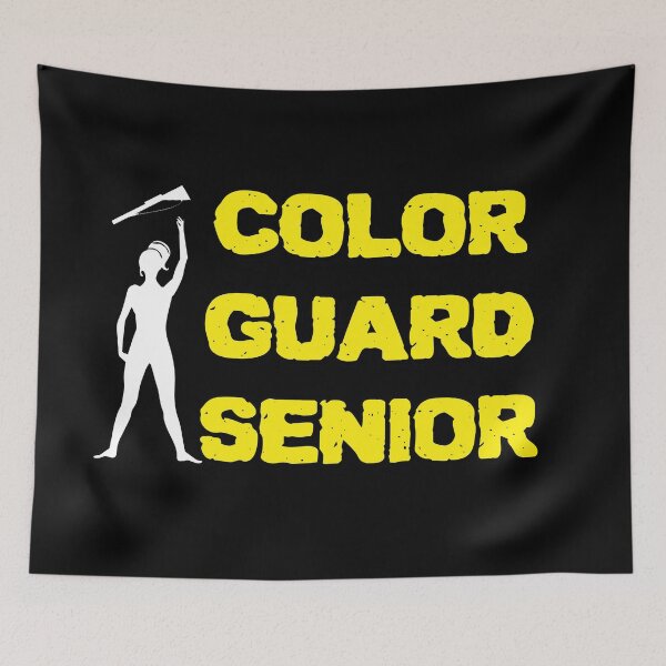 Item preview, Color Guard Senior - School Colors - Yellow designed and sold by BandMomDesigns.