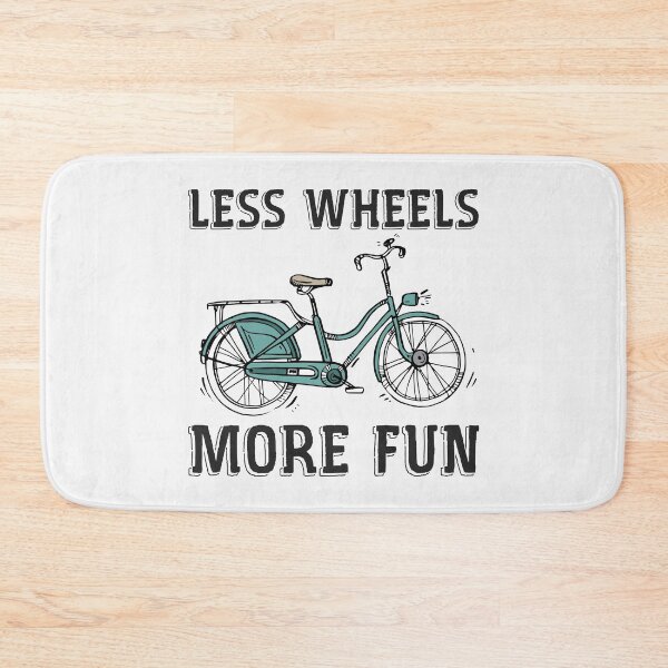 Item preview, Bicycle cyclist Funny gift Less bikes more fun designed and sold by ElBeDesigns.
