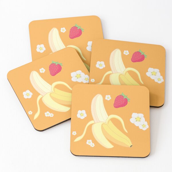 Item preview, Strawberry Banana (orange) designed and sold by ibyrd-7.