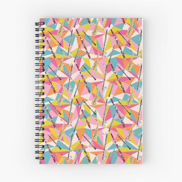 Item preview, Reed Quintet Geometric Pattern designed and sold by cleverclarinet.