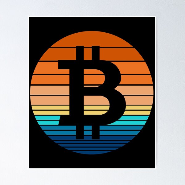 Item preview, Bitcoin Crypto Sunset designed and sold by Bitcoin-Fashion.