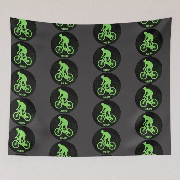 Item preview, Mountain biker, retro designed and sold by NomadMessenger.