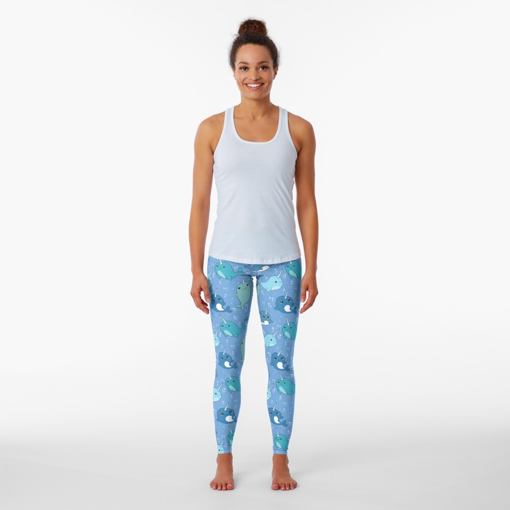 Narwhal Pattern Leggings