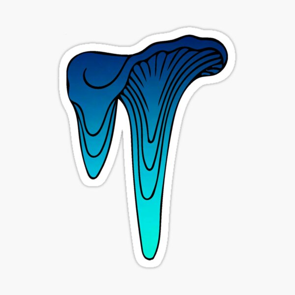 Chanterelle Melt Sticker