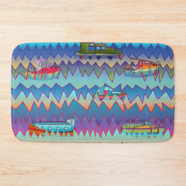 Item preview, Boats in the Sea designed and sold by cosmicesoteric.