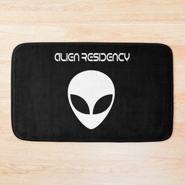 Item preview, Sci Fi Alien Head White Residency designed and sold by stevenwoodcock.