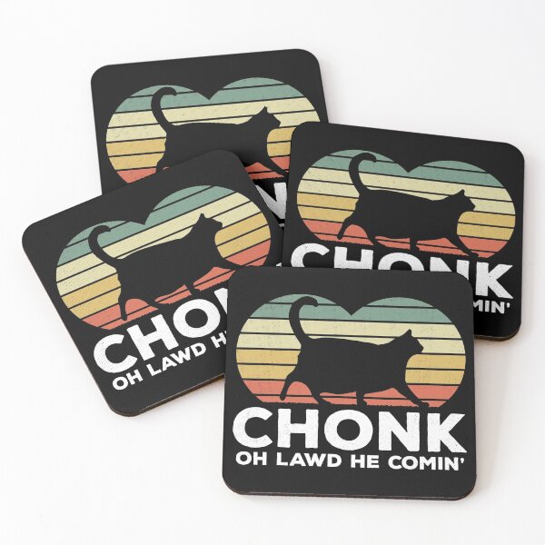 Item preview, Oh Lawd He Comin Chonk Cat Funny designed and sold by d247.