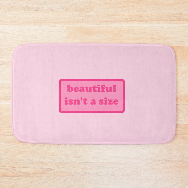 Item preview, beautiful is not a size - y2k motivational quote designed and sold by elizastreet.