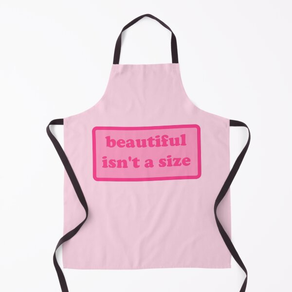 Item preview, beautiful is not a size - y2k motivational quote designed and sold by elizastreet.