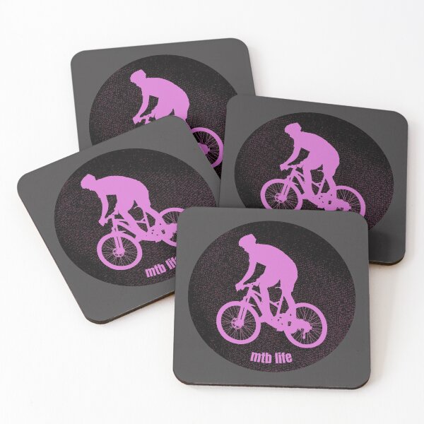 Item preview,  Mountain biker, retro designed and sold by NomadMessenger.