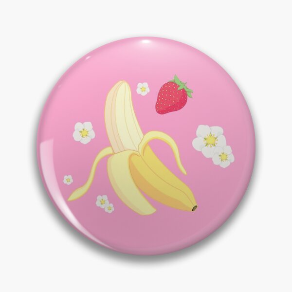 Item preview, Strawberry Banana (pink) designed and sold by ibyrd-7.