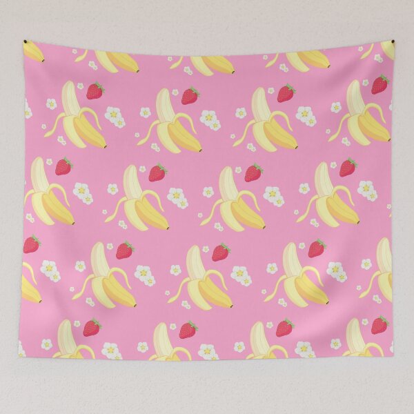 Item preview, Strawberry Banana (pink) designed and sold by ibyrd-7.