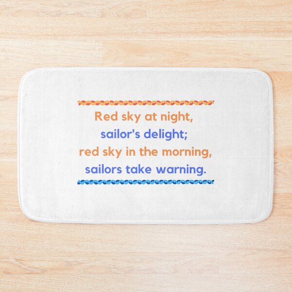 Item preview, Red sky at night sailor's delight designed and sold by MihaiER.