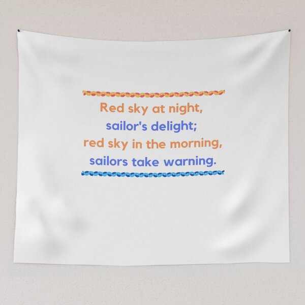 Item preview, Red sky at night sailor's delight designed and sold by MihaiER.