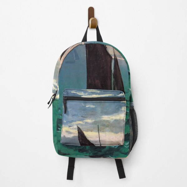Item preview, Fishing Boats at Sea-Claude Monet designed and sold by LexBauer.